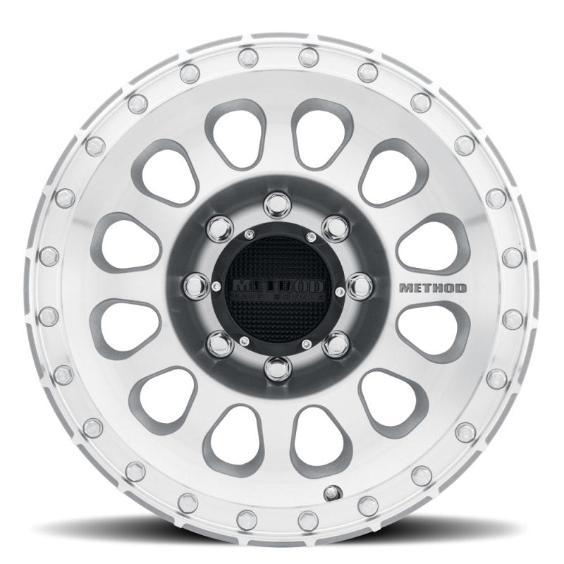 Method Wheels MR31578588300 Method MR315 17x8.5 0mm Offset 8x180 130.81mm CB Machined/Clear Coat Wheel