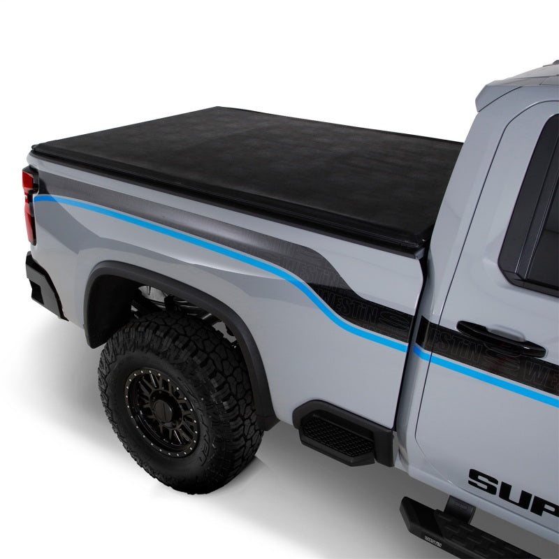 Westin 19-13995 2024 Chevrolet Silverado 2500HD Soft Roll Tonneau Cover - Black