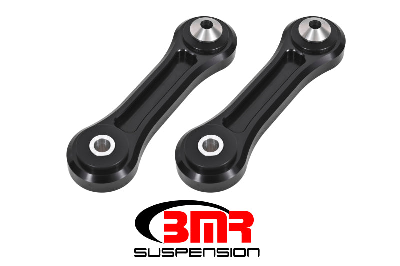 BMR Suspension TCA047 BMR 15-17 S550 Mustang Rear Lower Control Arms Vertical Link (Delrin) - Black