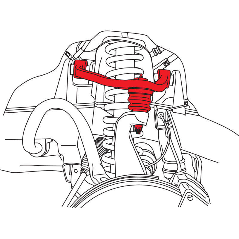 SPC Performance 86490 GM Colorado/Canyon Front Upper Adj. Control Arms (PR)