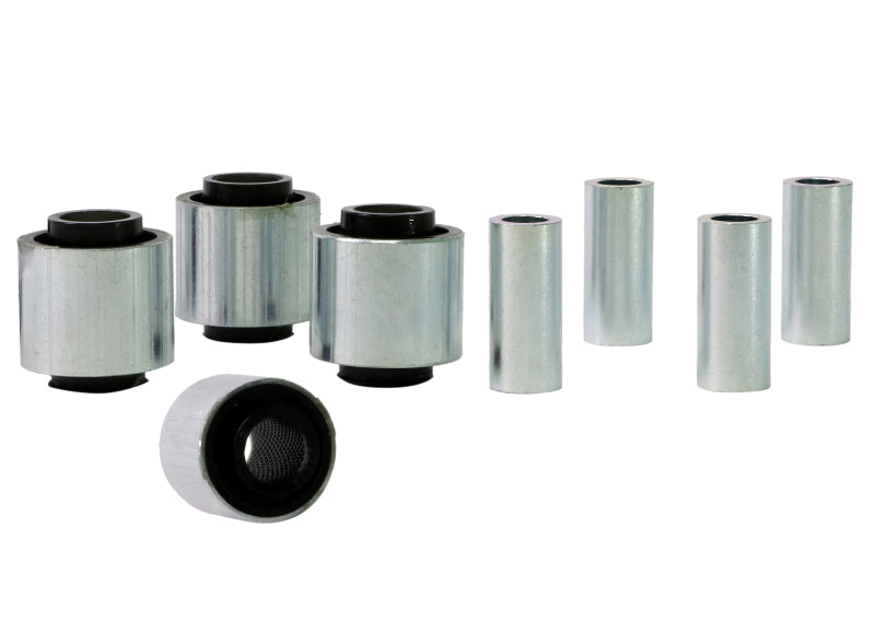 Whiteline W63393 Plus 9/89-8/09 Subaru Legacy Rear Control Arm Lower Front Inner & Outer Bushing Kit