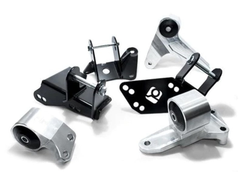 Innovative Mounts B90051-75A Innovative 96-00 Civic K-Series Silver Aluminum Mounts 75A Bushings (EG/DC Subframe)