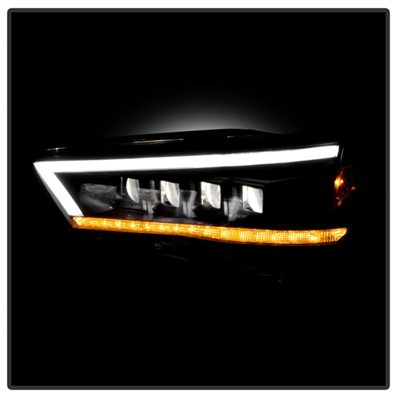 SPYDER 5088697 Spyder Apex 14-20 Toyota 4Runner High-Power LED Module Headlights - Black (PRO-YD-T4R14AP-SEQ-BK)