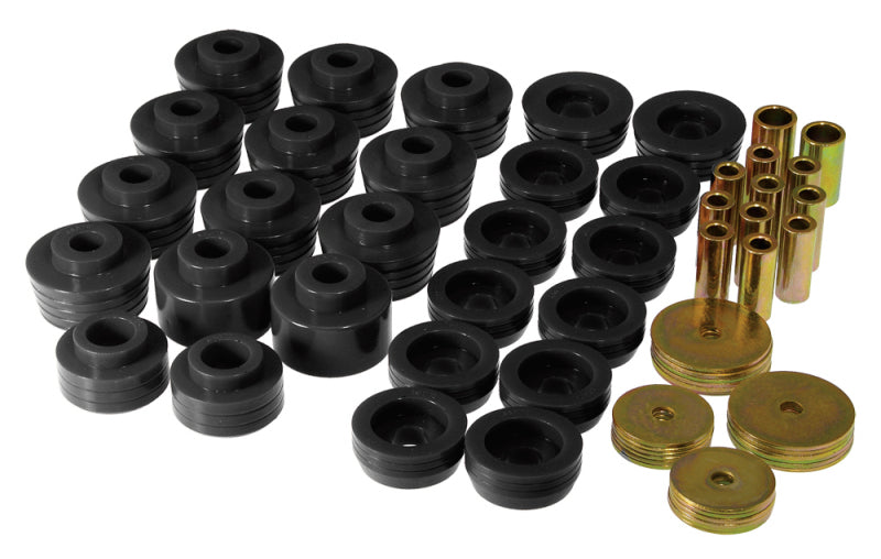 Prothane 7-132-BL 78-88 GM Various Body Mount Kit - Black