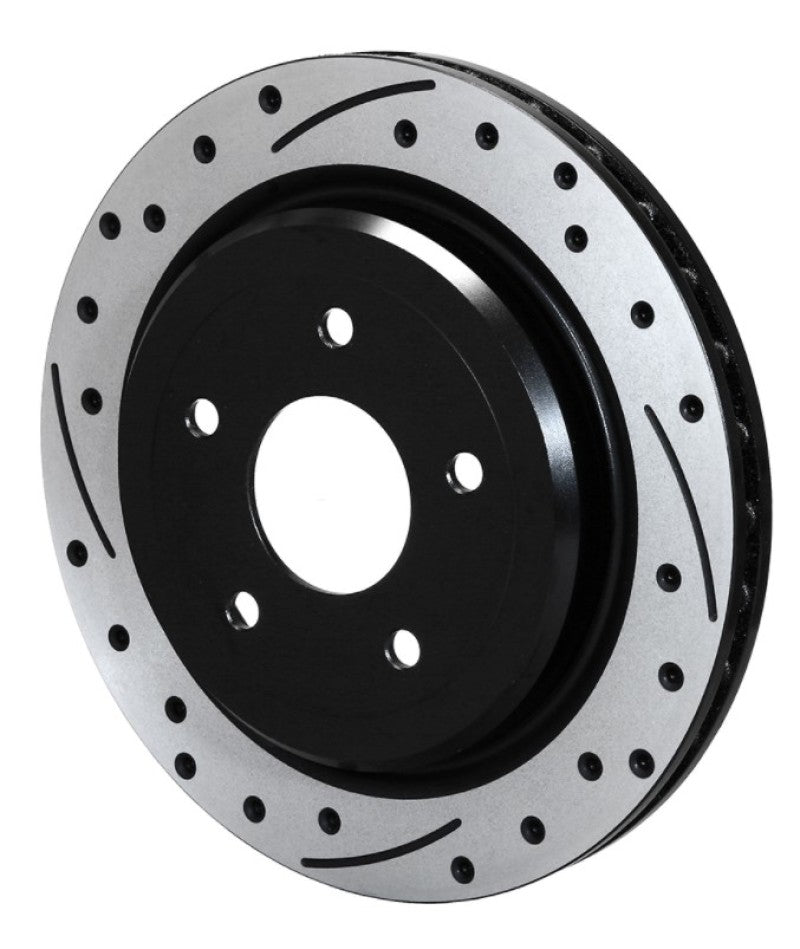 Wilwood 160-14041-BK Rotor-Rear-SRP-C5/C6 Vette-LH-BLK 12.00 x 1.03 - 5 x 4.75in