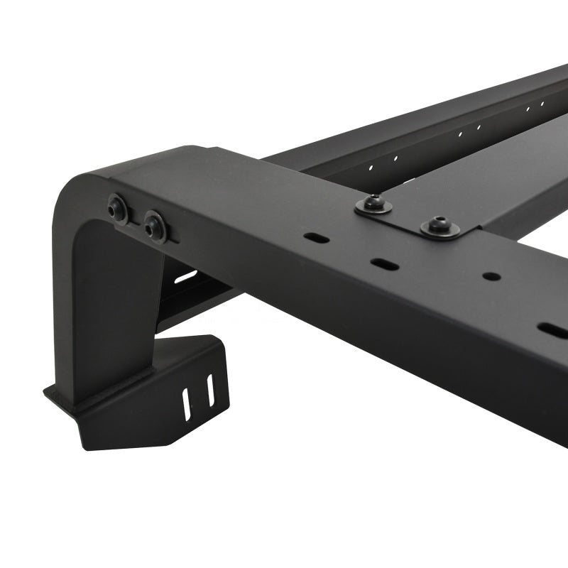 Westin 51-10015 05-21 Toyota Tacoma 5ft Bed Overland Cargo Rack - Textured Black