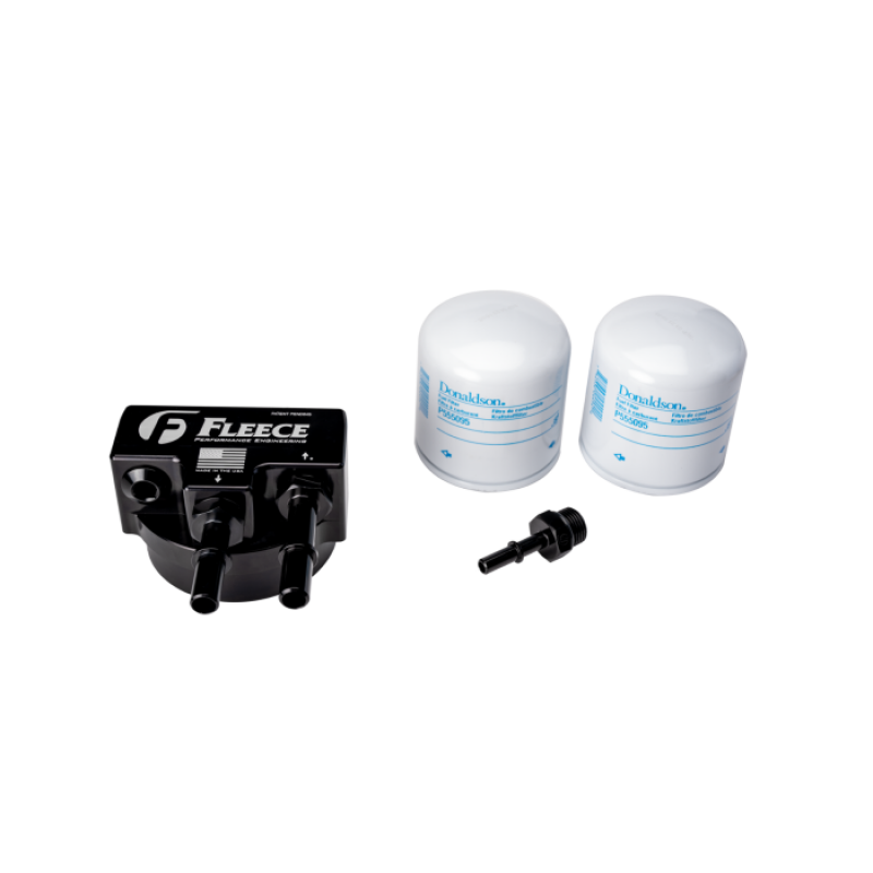 Fleece Performance FPE-FMC-UHFA-1123 11-24 Ford Powerstroke 6.7L Engine Mounted Fuel Filter Assembly