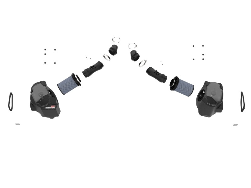 aFe 50-70124R 24-25 Lexus GX550 V6-3.4L Momentum GT Cold Air Intake System w/ Pro 5R Filters