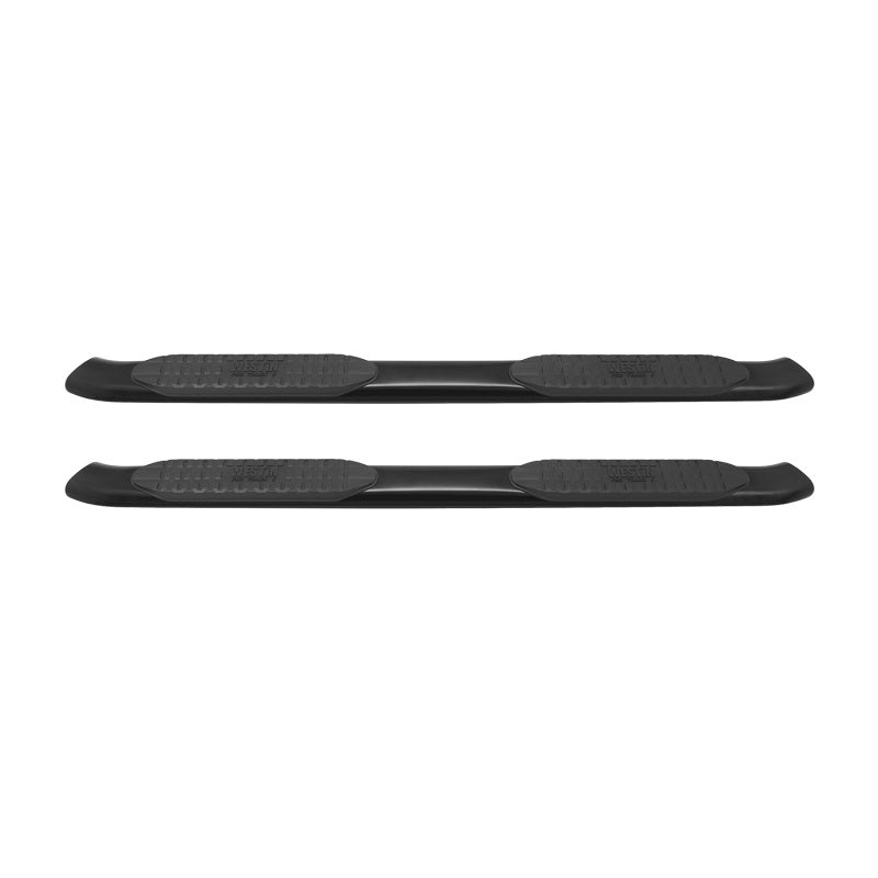 Westin 21-53725 2014-2018 Chevy Silverado 1500 Crew Cab PRO TRAXX 5 Oval Nerf Step Bars - Black