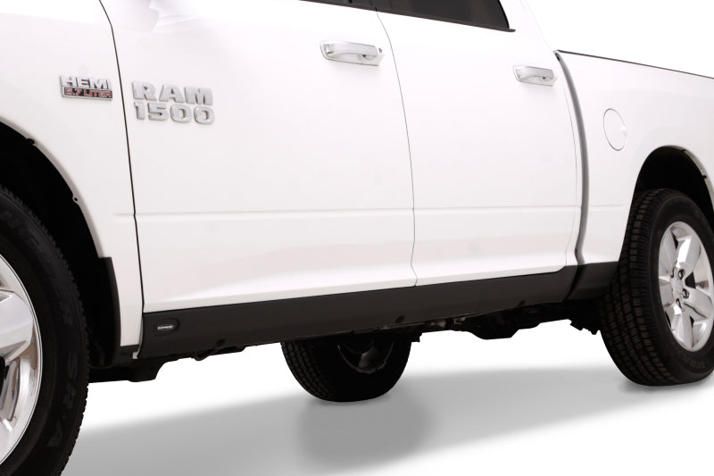 Bushwacker 14086 09-19 RAM 1500/2500/3500 Trail Armor Rocker Panel and Sill Plate Cover - Black