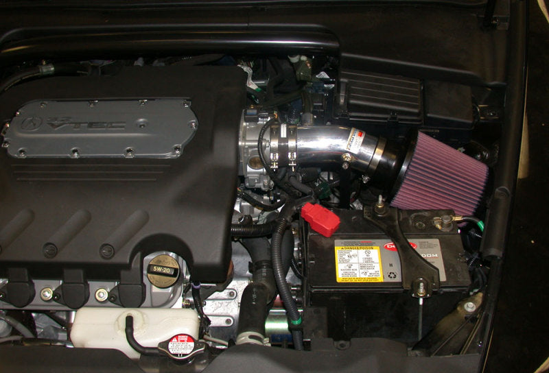 K&N Engineering 69-0021TS K&N 04 Acura TL Silver Typhoon Short RAM Intake