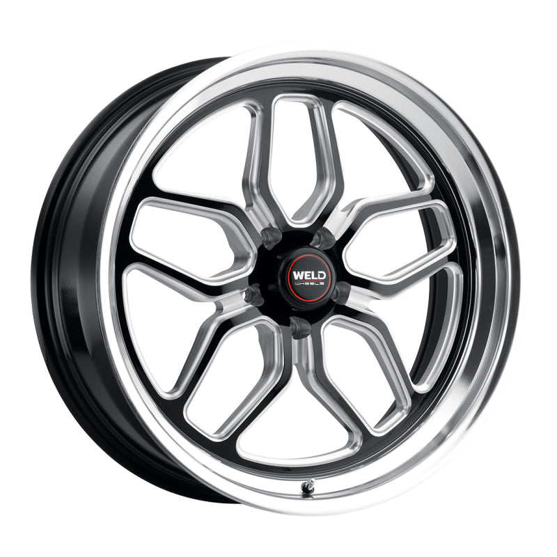Weld S10720573625 S107 22X10.5 Laguna 5X127 ET13 BS6.25 Gloss Black MIL Dia 78.1