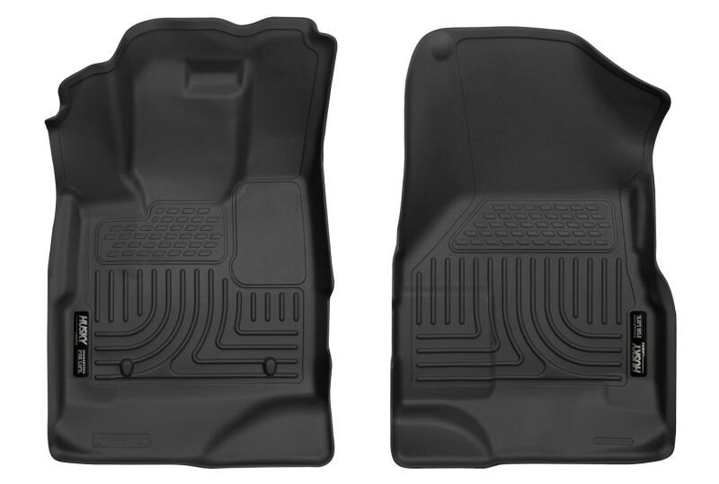 Husky Liners 55281 10-17 GM Equinox/Terrain X-Act Contour Front Black Floor Liners