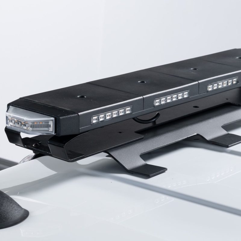 Putco 950248 48In Universal 48In Tri Color Hornet Light (Amber/Blue/White) - LED Stealth Rooftop Strobe Bar