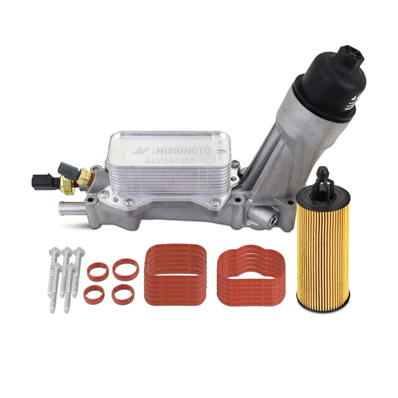 Mishimoto MMOFH-JK-12 12-18 Jeep Wrangler JK Aluminum Oil Filter Housing 3.6L