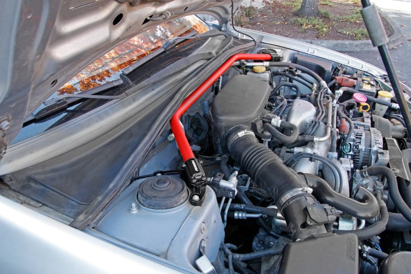 Perrin Performance PSP-SUS-052RD PERRIN 02-07 Subaru WRX/STi/Impreza / 04-08 Forester Front Strut Brace - Red