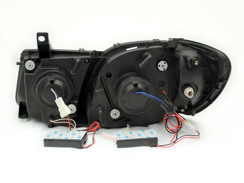 ANZO 111170 1998-2007 Lexus Lx470 Projector Headlights w/ Halo Black (CCFL)