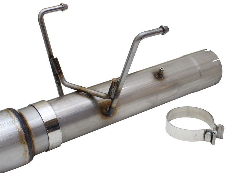 aFe 49-02051-1B MACHForce XP Exhaust Large Bore 5in DPF-Back Alu. 13-15 Dodge Trucks L6-6.7L (td) *Black Tip