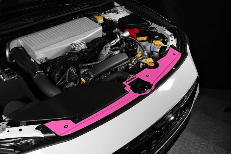 Perrin Performance PSP-ENG-513HP PERRIN 22-25 Subaru WRX Radiator Shroud - Hyper Pink