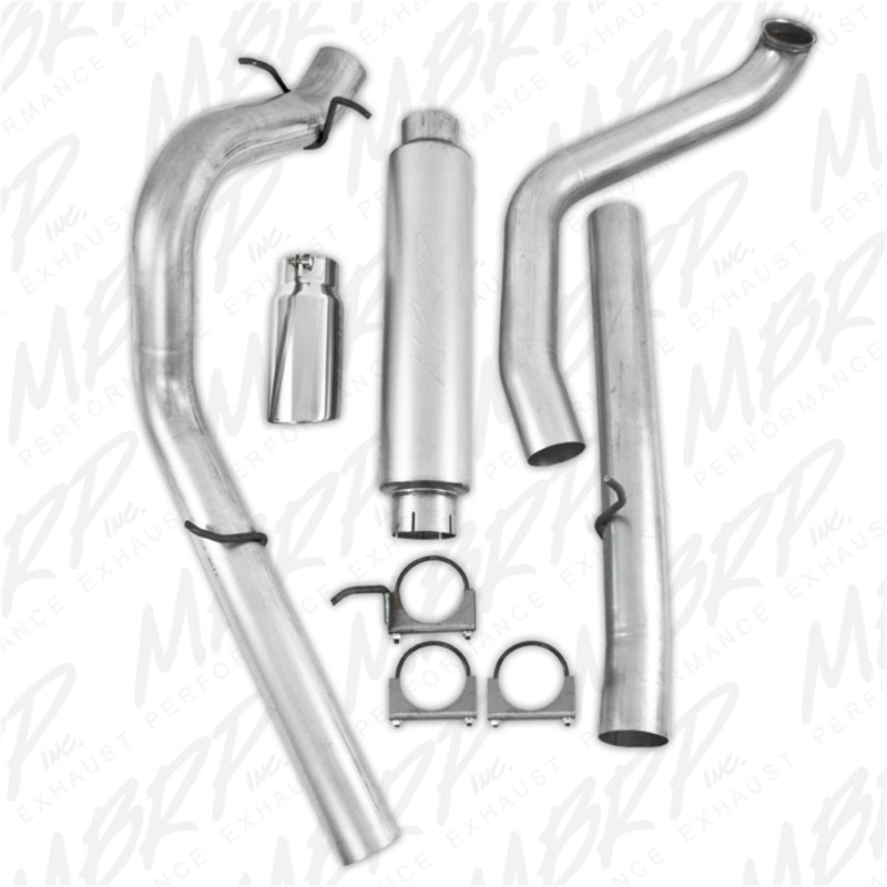 MBRP S6204AL 1999-2003 Ford Excursion 7.3L Turbo Back Single Side