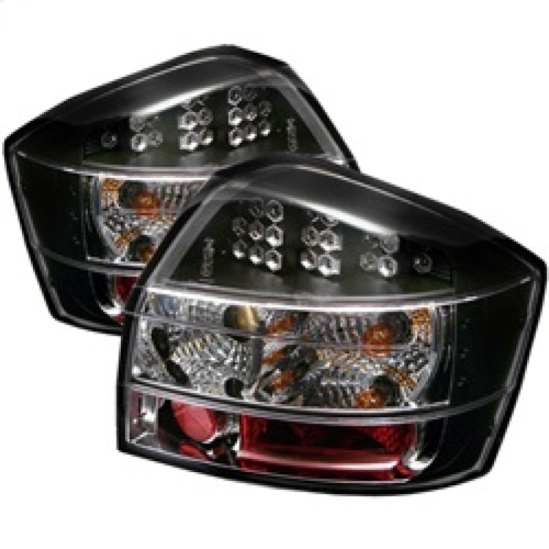 SPYDER 5000026 Spyder Audi A4 02-05 LED Tail Lights Black ALT-YD-AA402-LED-BK