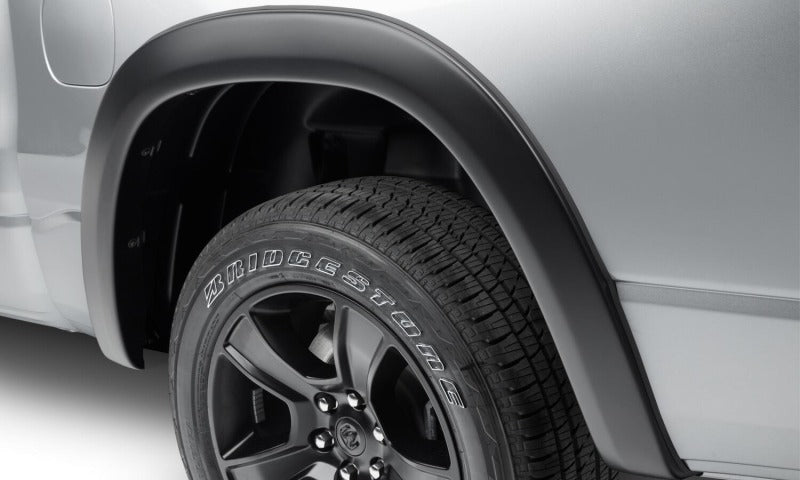 Bushwacker 50928-02 19-22 RAM 1500 (Excl. Rebel/TRX) 76.3 & 67.4in Bed OE Style Flares 4pc Set - Blk / Smooth