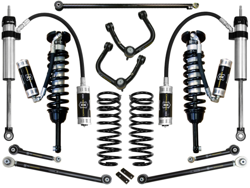 ICON K53056T 03-09 Toyota 4Runner/FJ 0-3.5in Stage 6 Suspension System w/Tubular Uca