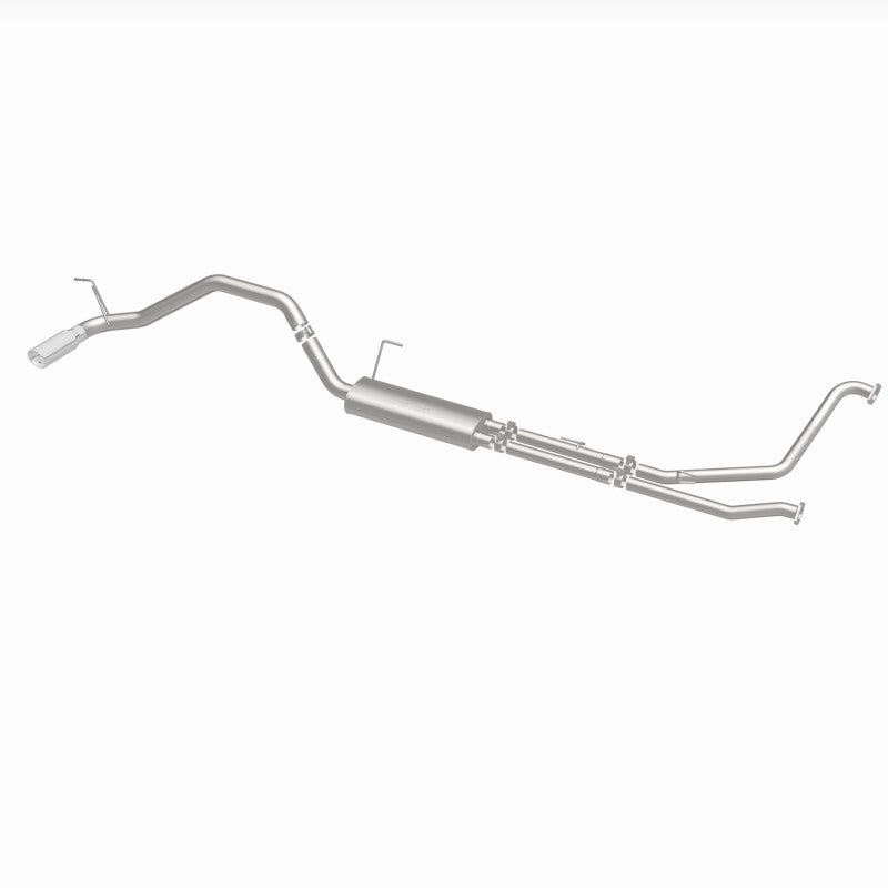 Magnaflow 19421 MagnaFlow CatBack 07-15 Nissan Titan V8 LGAS/LFLEX Single MF Polished Stainless Exhaust