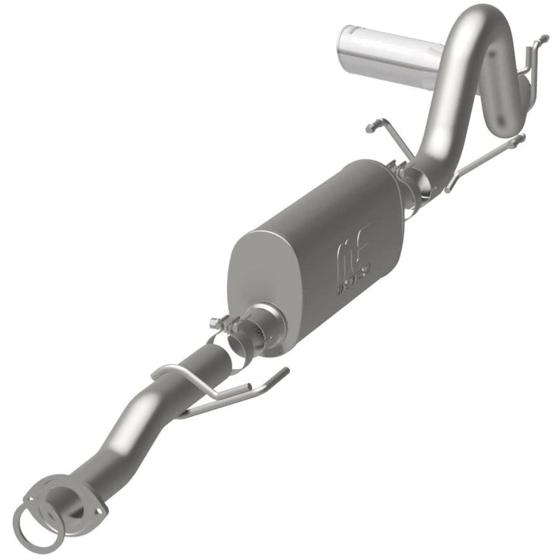 Magnaflow 19291 MagnaFlow Cat-Back 2016 Toyota Tacoma 3.5L V6 SS 3in Single Pass Side Exit Rear 4in Tip