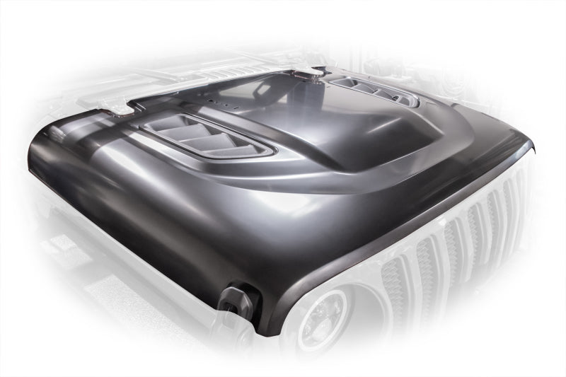 DV8 Offroad HDMBJL-TA 18+ Jeep JL Rubicon Replica Hood