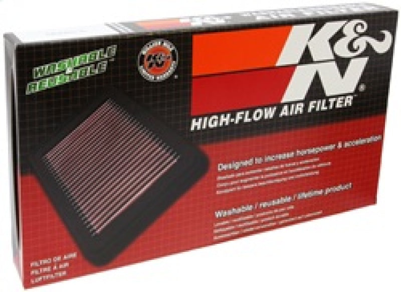 K&N Engineering 33-2490 K&N Replacement Air Filter for 04-08 Lamborghini Gallardo 5.0L V10