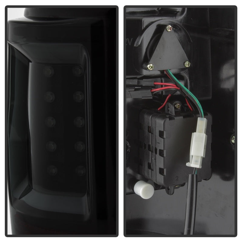 SPYDER 5084187 Spyder Ford F150 04-08 Styleside Tail Light V2 - LED - Black Smoke ALT-YD-FF15004V2-LBLED-BSM