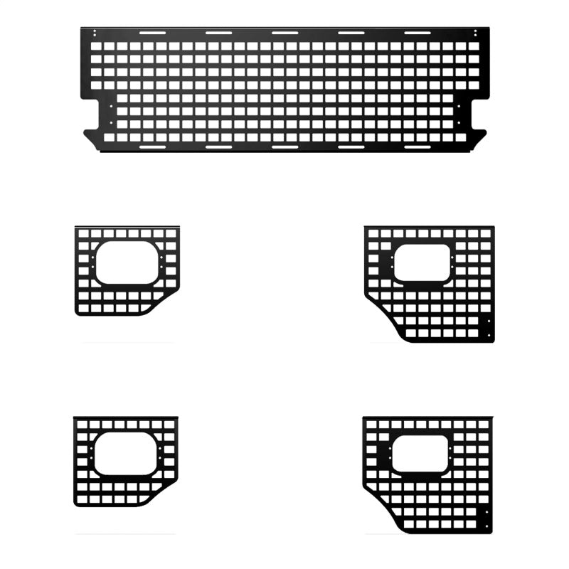 Putco 195151 17-21 Ford Super Duty - 6.75ft (Standard Box) Molle Driver Side Panel