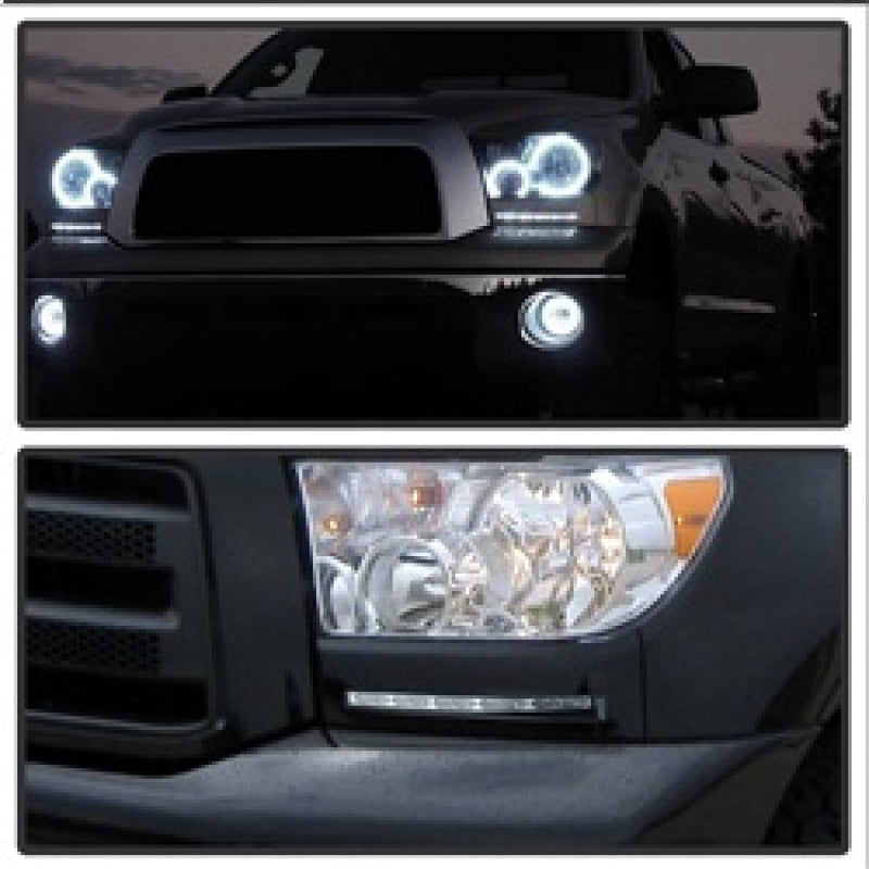 SPYDER 5077714 Spyder Toyota Tundra 07-13 Daytime LED Running Lights (XSP-X Model Look)wo/swtch Blk FL-DRL-TTU07-BK