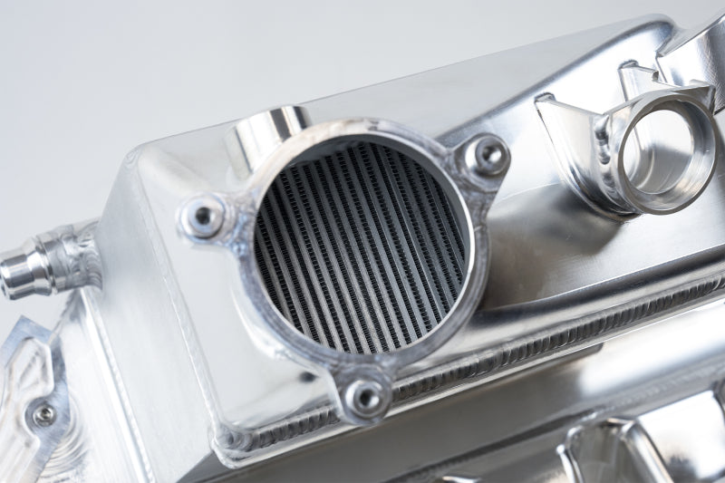 CSF 8233B BMW M2/M3/M4 S58 Comp & Non-Comp (G8X) Charge-Air Cooler Manifold - Thermal Dispersion Black