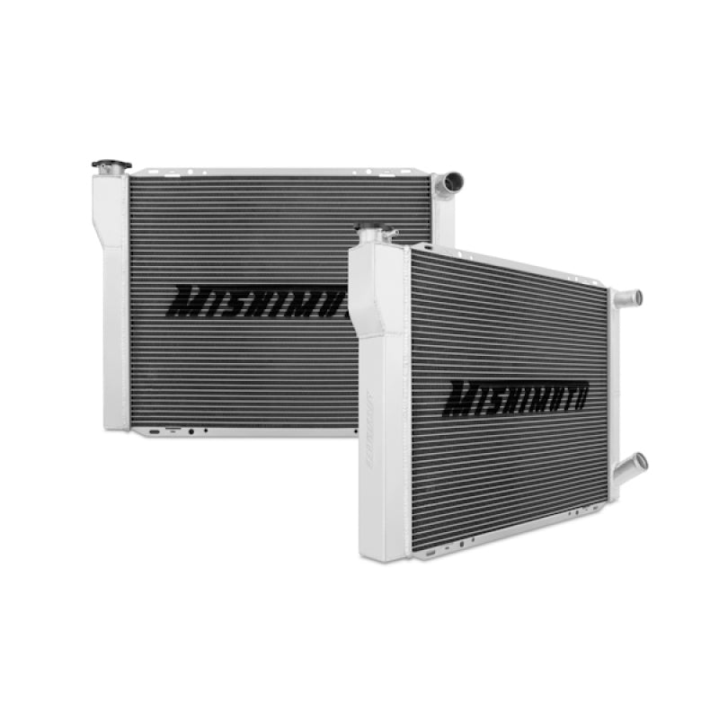 Mishimoto MMRAD-DBP-26 Universal Dual Pass Race Radiator 27x19x3 Inches Aluminum Radiator