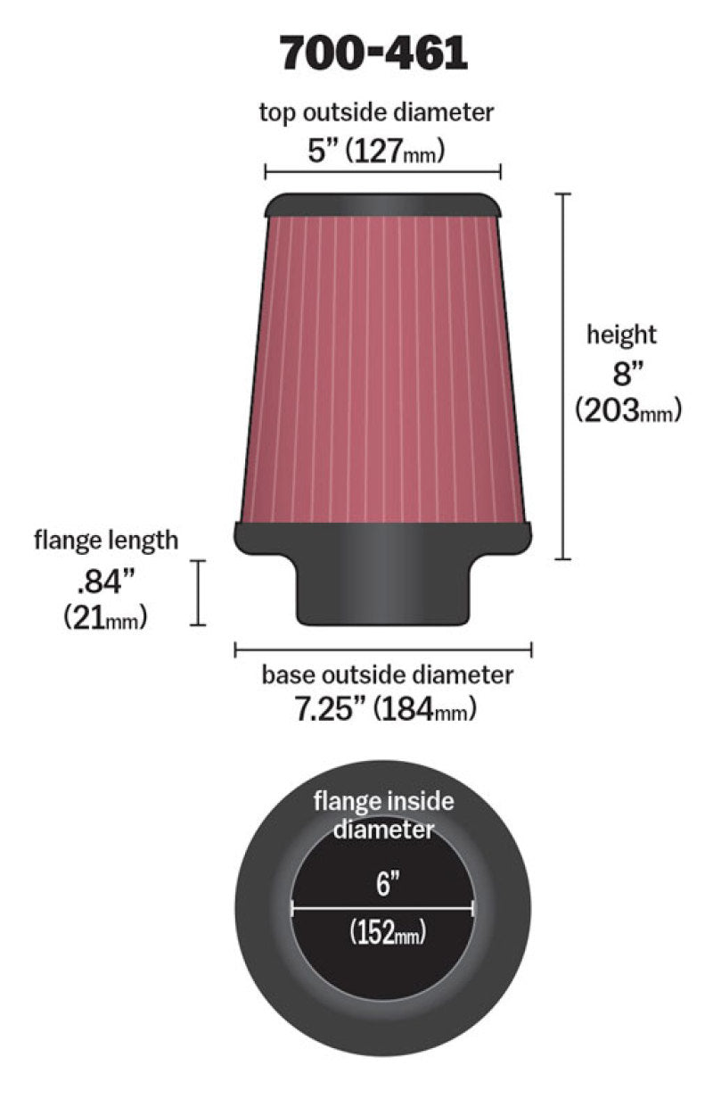 Airaid 700-461 Kit Replacement Filter
