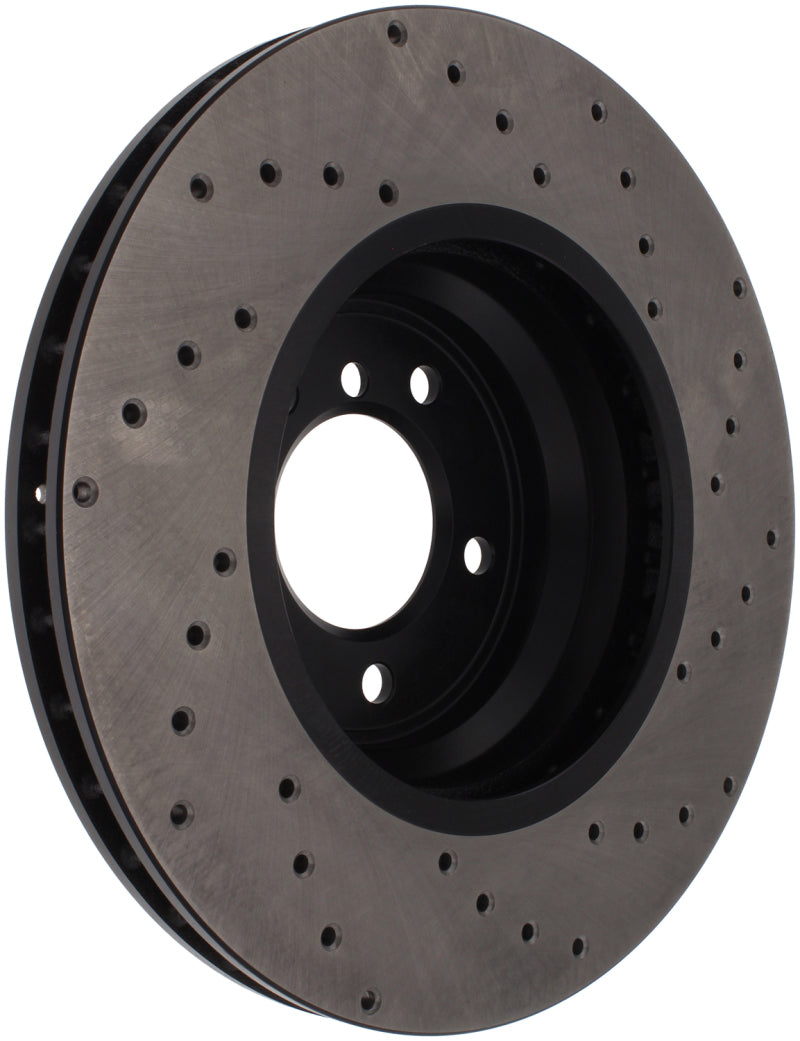Stoptech 128.34093R StopTech 07-10 BMW 335i Cross Drilled Right Front Rotor