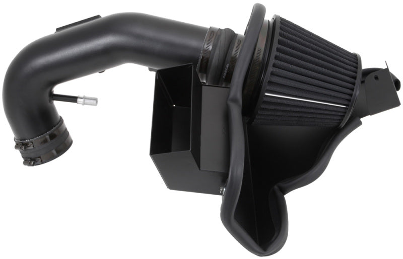 K&N Engineering 71-3527 K&N 11-14 Ford Mustang GT 5.0L V8 Black Performance Intake Kit