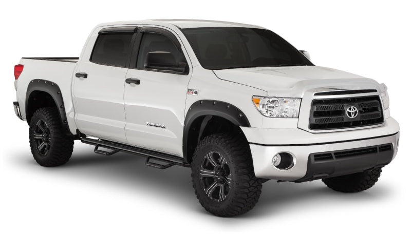 Bushwacker 30911-02 07-13 Toyota Tundra Fleetside Pocket Style Flares 4pc 97.6/78.7/66.7in Bed - Black