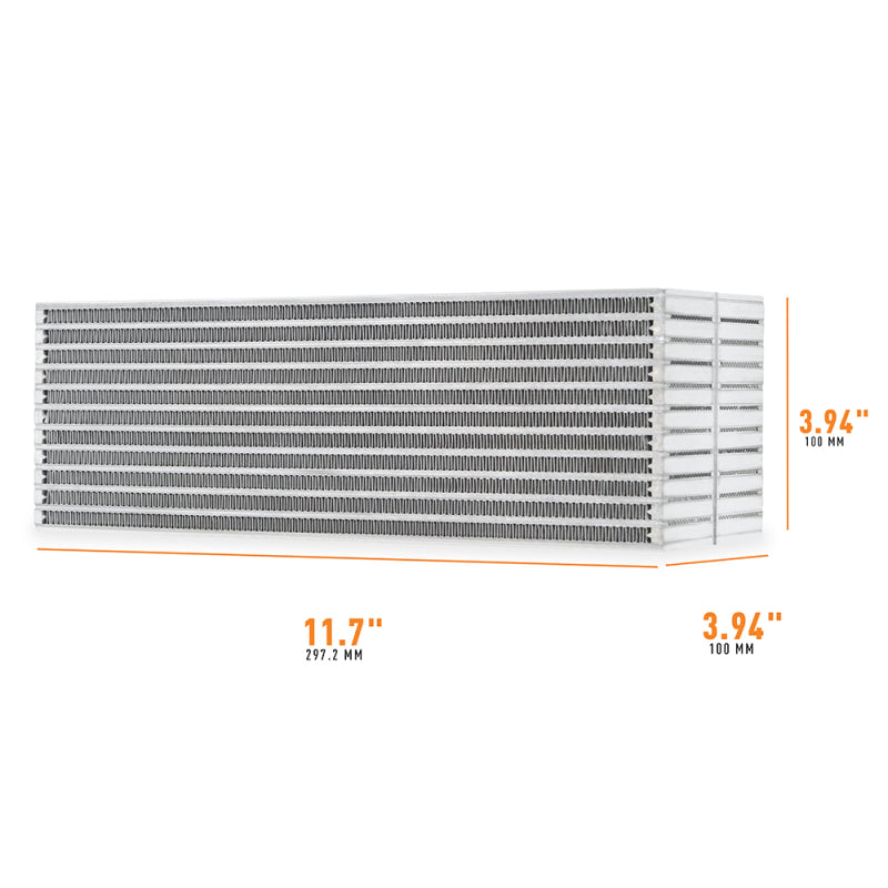 Mishimoto MMUIC-W2 Universal Air-to-Water Intercooler Core - 11.7in / 3.8in / 3.8in