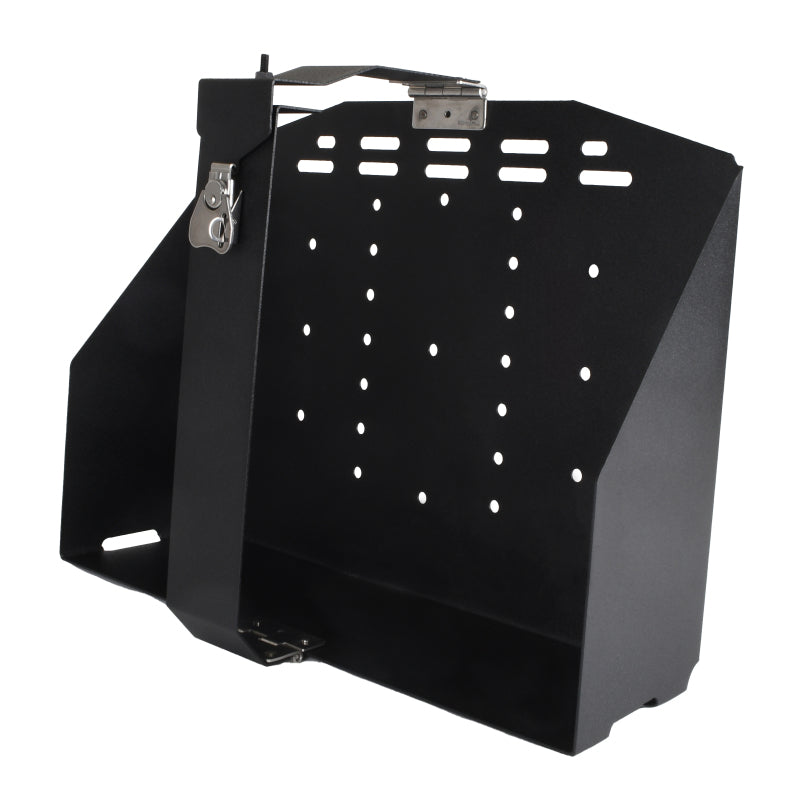 Go Rhino XG181407M XVenture Gear Hard Case Mount Medium 18in. (Mount ONLY for XRS/SRM Racks) - Tex. Blk