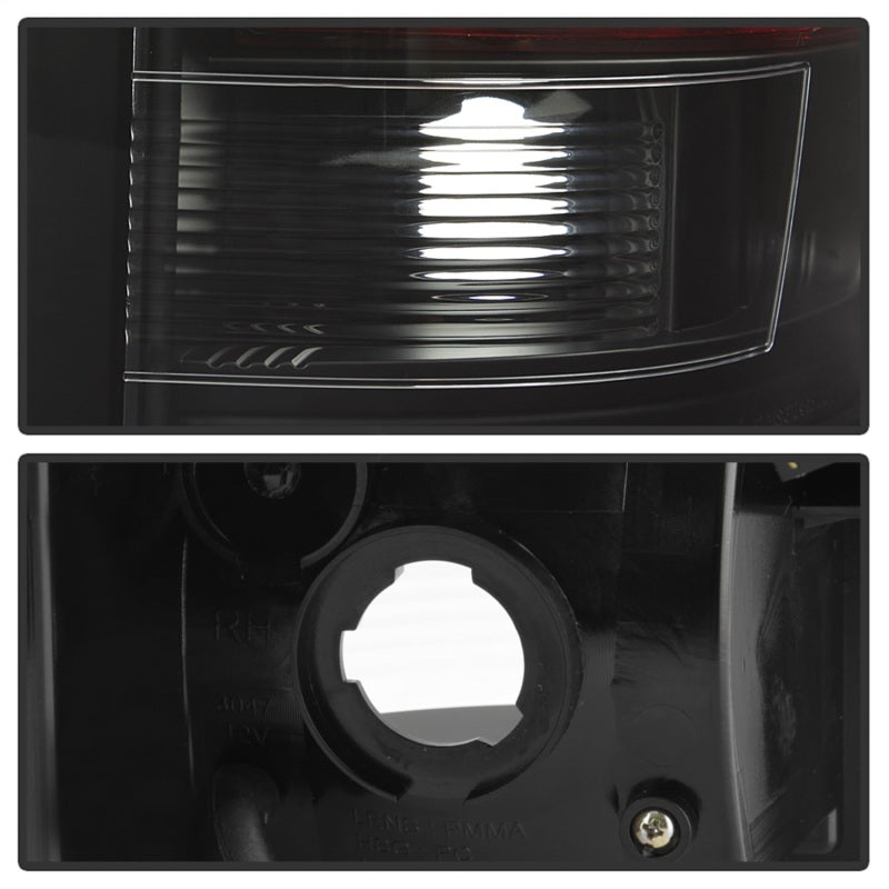 SPYDER 5084088 Spyder 07-13 Silverado (Will Not Work w/2010 921 Bulb) V3 LED Tail Lghts Blk ALT-YD-CS07V3-LBLED-BK