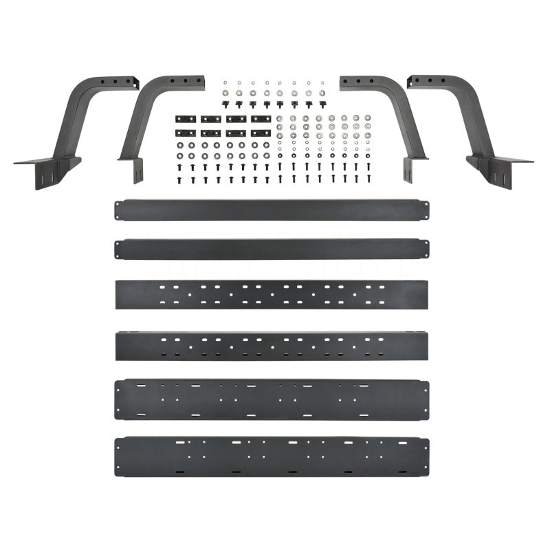 Westin 51-10005 2021 Jeep Gladiator Overland Cargo Rack - Textured Black