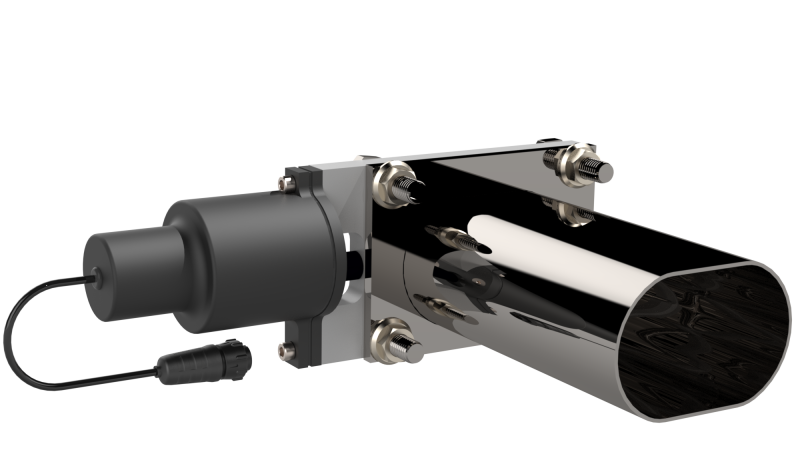 QTP QTEC33 Bolt-On QTEC Low Profile Oval Electric Cutout Valve