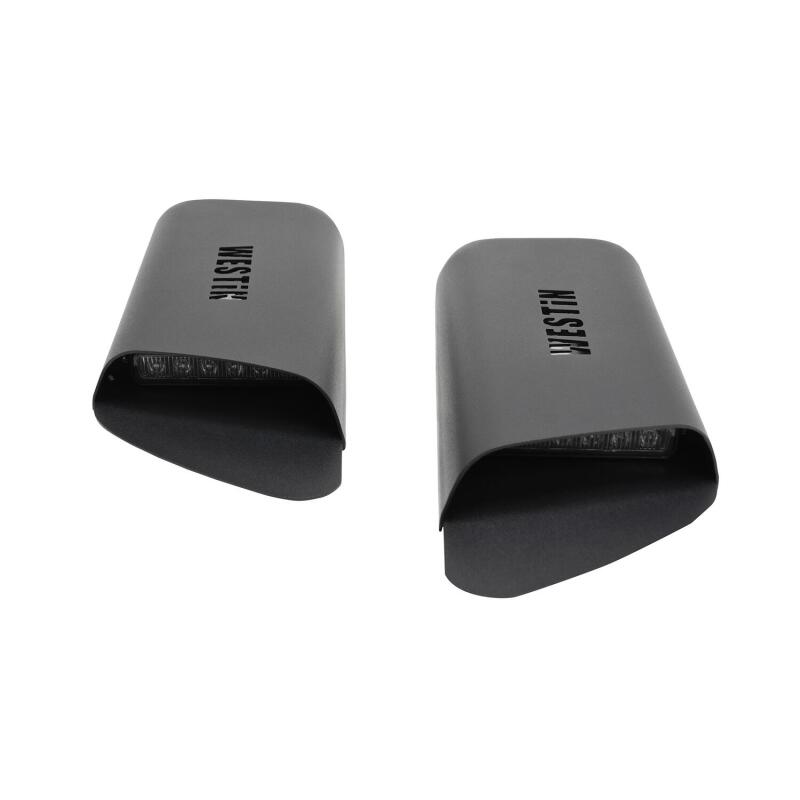Westin 62-41115 18-20 Jeep Wrangler JL 2dr LED Hood Scoops - Textured Black