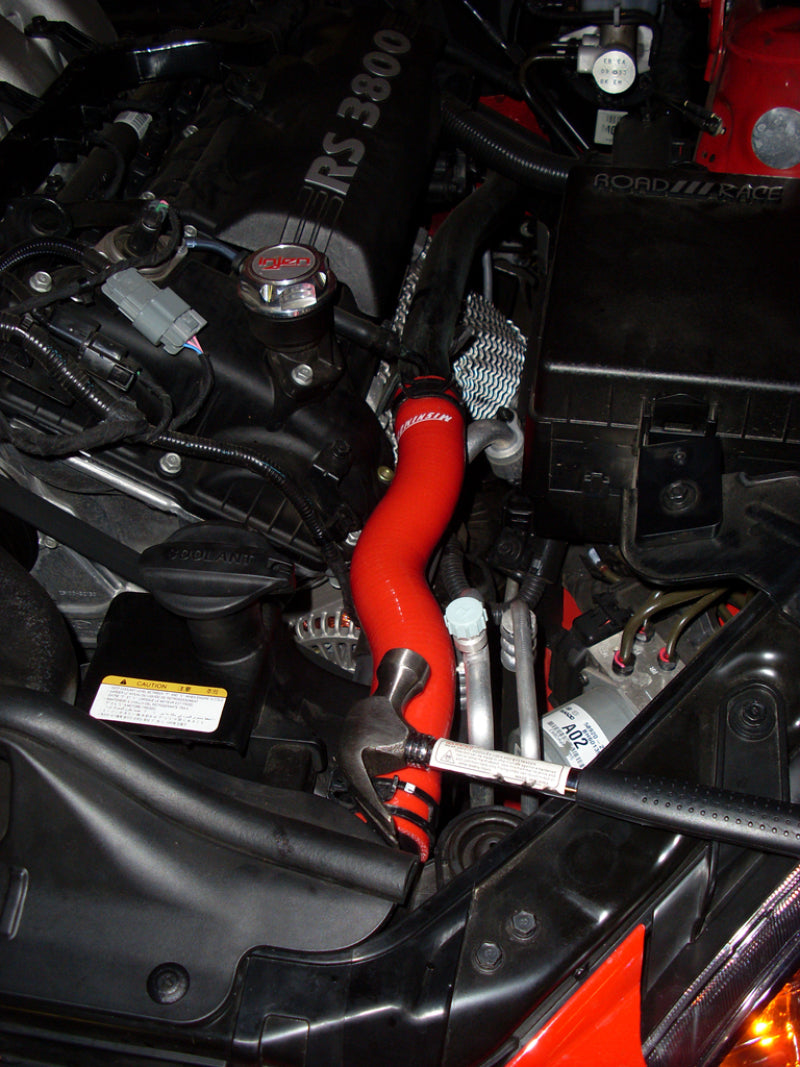 Mishimoto MMHOSE-GEN-10RD 10+ Hyundai Genesis Coupe V6 Red Silicone Hose Kit
