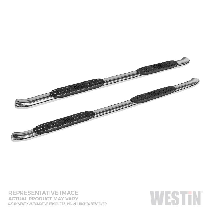 Westin 21-24120 19-22 Chevy Silverado1500 Double Cab (Excl 19 LD) PRO TRAXX 4 Oval Nerf Step Bars -SS