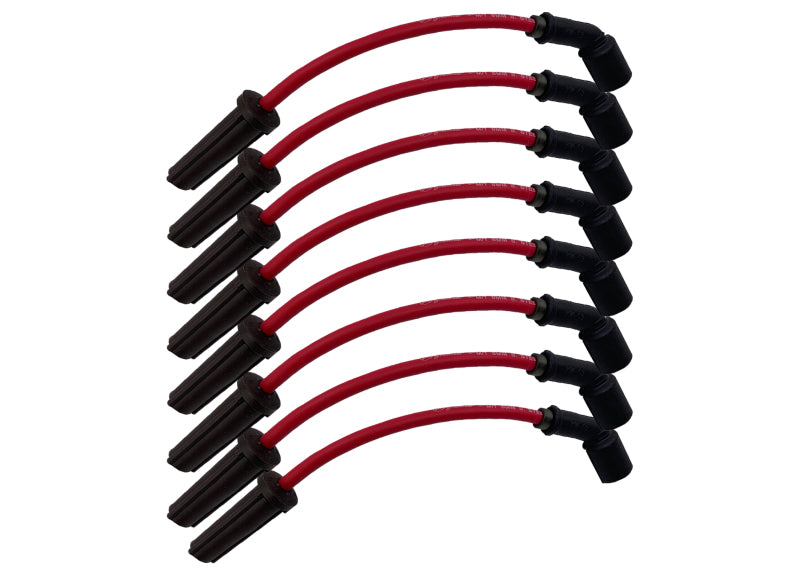 Granatelli Motor Sports 28-1811S-R Granatelli 99-23 GM 6.0L/6.2L LS2/LS3/LSA/LS7/LS9 Cars Hi-Perf Coil-Near-Plug Wire Conn Kit - Red