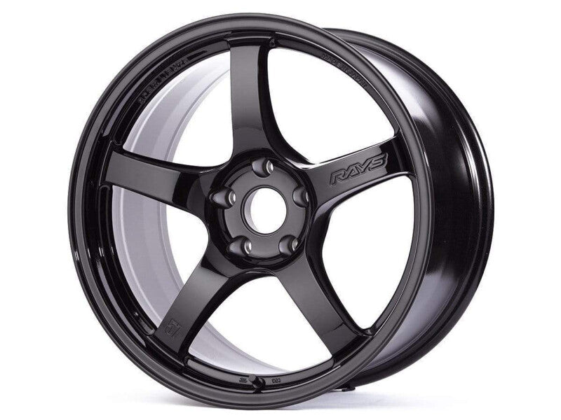 Gram Lights WGCRX38EGBP 57CR 18x9.5 +38 5-114.3 Glass Black Wheel (Min Order Qty Of 20)